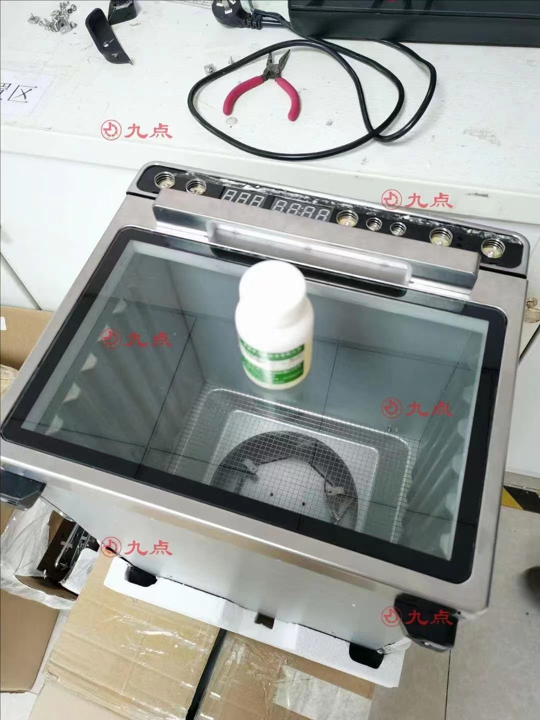 烤箱耐高温塑料用胶案例